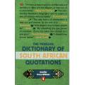 The Penquin Dictionary of South African Quotations  --  Jennifer Crwys-Williams