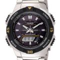 Authentic CASIO Tough Solar World Time Stainless Steel Mens Watch