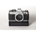 Canon AE-1 with winder