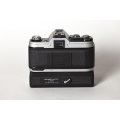 Canon AE-1 with winder