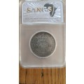 1936 S.Africa 2.5 Shillings VF25