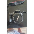 Cannon camera 100D eos 50mm lens plus 300mm lens
