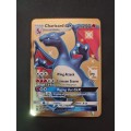 Pokemon - Custom Gold Metal Card - Shiny Charizard GX
