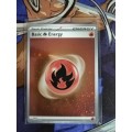 Pokemon Trading Card Game - Basic Fire Energy (Cosmos Holo) - English