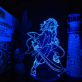 LED Acrylic Lamp - Demon Slayer - Giyu Tomioka