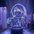 LED Acrylic Lamp - Attack On Titan - Mikasa Ackerman