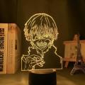 LED Acrylic Lamp - Tokyo Ghoul - Ken Kaneki