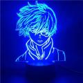 LED Acrylic Lamp - My Hero Academia - Shoto Todoroki