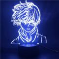 LED Acrylic Lamp - My Hero Academia - Shoto Todoroki