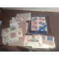 UNION SA-SMALL COLLECTION UNION COVERS,RINGBINDER FILE AND LOOSE,APP 50-MIXED COND