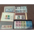 NICE CLEARANCE LOT(NO. 1)--25 CARDS WITH FINE UM SETS ,BLOCKS,CONTROLS,MINISHEETS-HIGH RESALE,CV