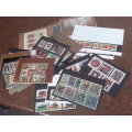 NICE CLEARANCE LOT( NO 2)-25 CARDS WITH UM/USED SETS ,BLOCKS,CONTROLS,MINISHEETS-HIGH RESALE,CV