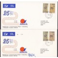 SWA - 2 X NAMIB AIR FLIGHT COVERS NO.16, 1 X SIGNED & 1 X UNSIGNED - BOTH FINE!!!!!