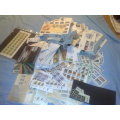 BARGAIN CLEARANCE LOT-CONTROL BLOCKS.LOOSE STAMPS,FDC,MINISHEETS,MAXICARDS ETC-GOOD VALUE ASSORTMENT