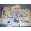 RSA-45 ASSORTED FLIGHT COVERS,MANY ILLUSTRATED,SOME DUPLICATIONS-PAY FOR 40-FIVE ARE FREE