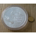 2015 America The Beautiful Saratoga 5 Ounce Silver coin in original box