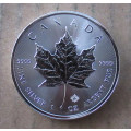 2018 Silver 1 Oz Canadian Maple Leaf. 2 available. Bid per coin