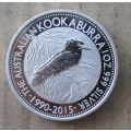 2015 Silver 1 Oz Australia Kookaburra Proof
