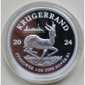 2024 Proof Silver Krugerrand Jhb Coin Show in original box. Never opened