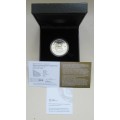 2024 Proof Silver Krugerrand Jhb Coin Show in original box. Never opened