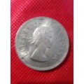 1955 2 and half shilling