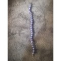 Antique blue pearl bracelet