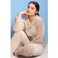 Ladies` Fleece Pyajama Set