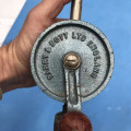 Hand crank drill vintage