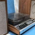 Record Player `GALLO` Hi fedelity S65 SOLID STATE with 15 records