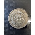 1937 SILVER ONE CROWN COIN OF COMMONWEALTH OF AUSTRALIA