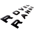 Range Rover Bonnet & Boot Badges - Gloss Black Evoque