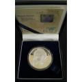 ***2010 - SA SILVER PROOF R1  - PROTEA SERIES - NADINE GORDIMER - IN BOX WITH COA AS ISSUED  ***