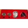 ***STUNNING - SILVER SET - COINAGE OF GRIQUA TOWN SET - ONLY 1815 SETS MINTED - LIMITED EDITION***