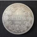 1892 - ZAR 1 SHILLING - AS PER IMAGES
