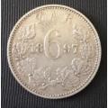 1897 - ZAR 6 PENCE - AS PER IMAGES