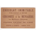 ***ANGLO BOER WAR RELATED CHOCOLATE CARD - CODE OT64***