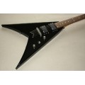 Jackson JS32 Flying V - Electric Guitar (Gloss Black) - Good Condition - Randy Rhodes Style
