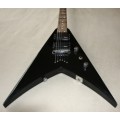 Jackson JS32 Flying V - Electric Guitar (Gloss Black) - Good Condition - Randy Rhodes Style