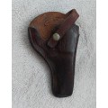 Vintage Leather Revolver Holster