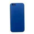 Silicone Cover for iPhone 6/6s With Camera Cut-Out Minimalist Case - Blue - Apple iPhone