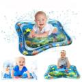 Inflatable Water Baby Play Mat Infants Toddlers Fun Tummy Time Play Activity Center