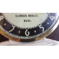 RARE 1942 LUX SLUMBER MINDER CLOCK (THE LUX CLOCK MFG CO USA)