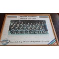1992 Benson @ Hedges World Cup Cricket (Signed and framed Memorabilia)