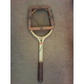 Vintage Slazenger Tennis Racquet plus Racquet Press