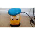 RARE !! 1974 Donald Duck children's Lamp (Mint condition and Working)