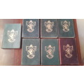 7 x Circa 1900 Leather Bound Books By Thakeray / Dickens