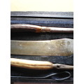 H. Samuel Sheffield Carving Set Circa Approx 1940's (Complete and original display box)