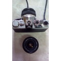 Olympus OM-1n 35mm Camera With Lens (Circa 1973 - 1974) Includes Additional Lens