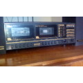 Retro K.I.C Turntable / Double Cassette Deck / Radio Combo With Original Speakers (Working)