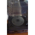 Retro K.I.C Turntable / Double Cassette Deck / Radio Combo With Original Speakers (Working)